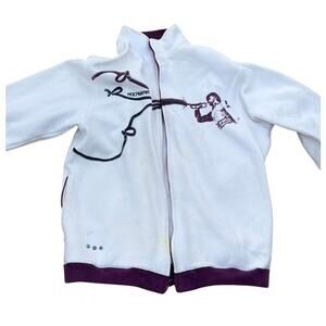 Rocawear Y2K Hip Hop Rap Music Mens XL Long Sleeve Full Zip Sweatshirt - read